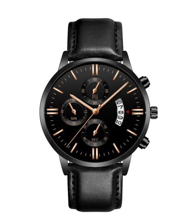 Hot selling genuine leather luxury watches